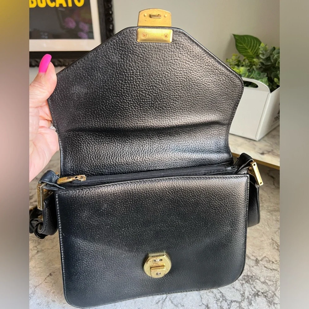 Vintage MCM Crossbody - Black Leather - Picture 3 of 16